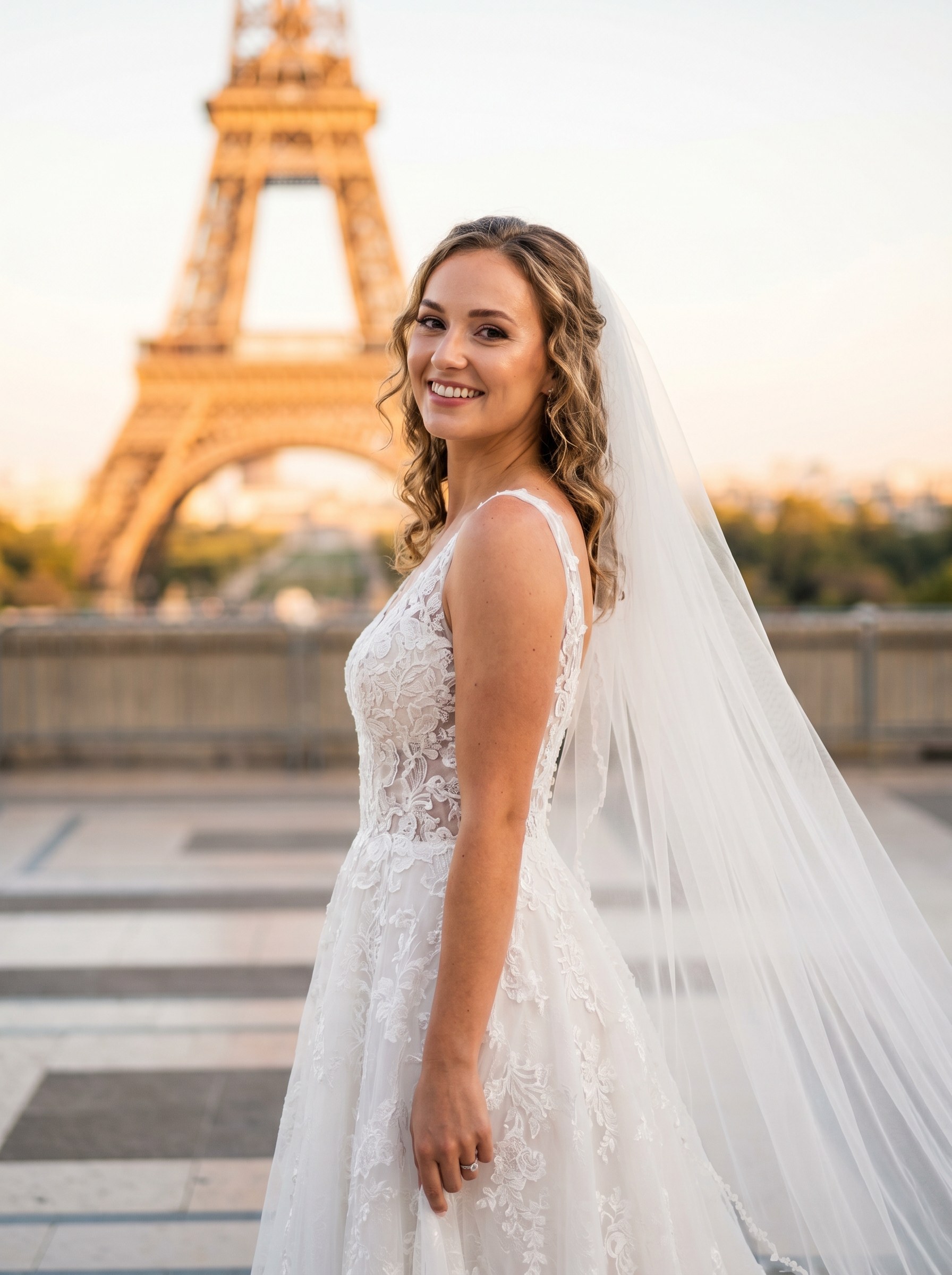 Pictaway Paris wedding portrait